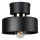 IGNIA Ceiling Light 1x E27/60W/230V Black/Gold