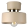 IGNIA Ceiling Light 1xE27/60W/230V Beige/Gold