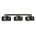 IGNIA ceiling light 3×E27/60W/230V – black