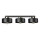 IGNIA ceiling light 3×E27/60W/230V – black