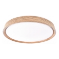 ILVI Dimmable LED Ceiling Light 45W/230V 2700-6500K Ø50 cm Beige + Remote Control