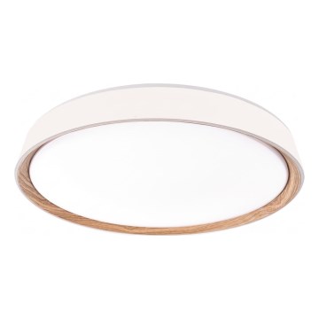 ILVI Dimmable LED Ceiling Light LED/30W/230V 2700-6500K Ø 40 cm White/Beige + Remote Control