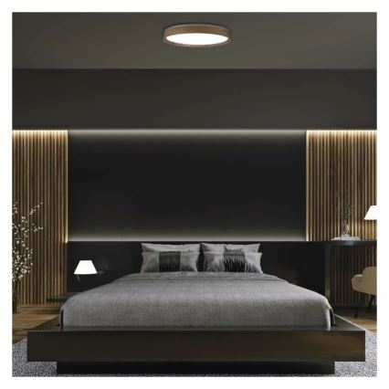 ILVI Dimmable LED Ceiling Light 45W/230V 2700-6500K Ø50 cm Beige + Remote Control