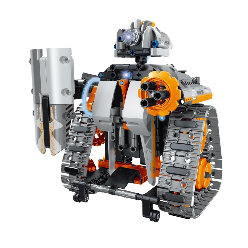 iM.Master - 4-in-1 Tank Building Kit, 554 Pieces, 2xAA + Remote Control