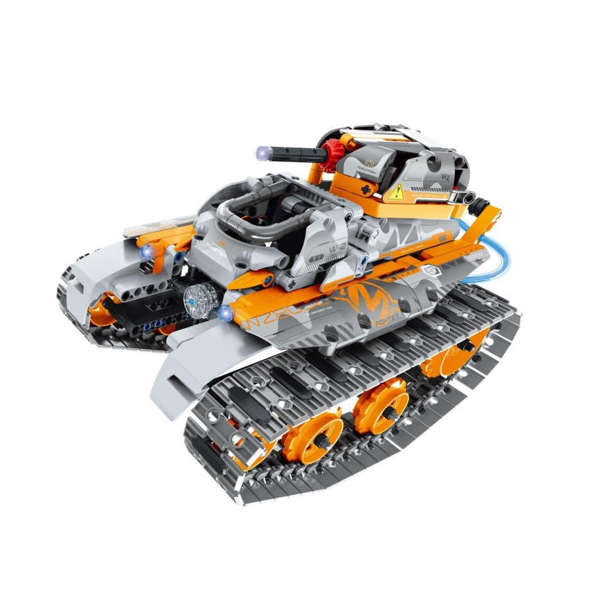 iM.Master - 4-in-1 Tank Building Kit, 554 Pieces, 2xAA + Remote Control