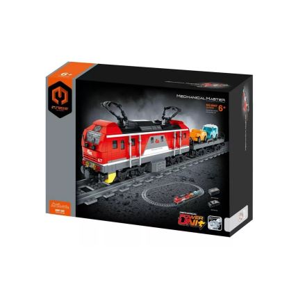 iM.Master - 617-piece Train Building Set with Tracks, 2xAA/400 mAh + Remote Control