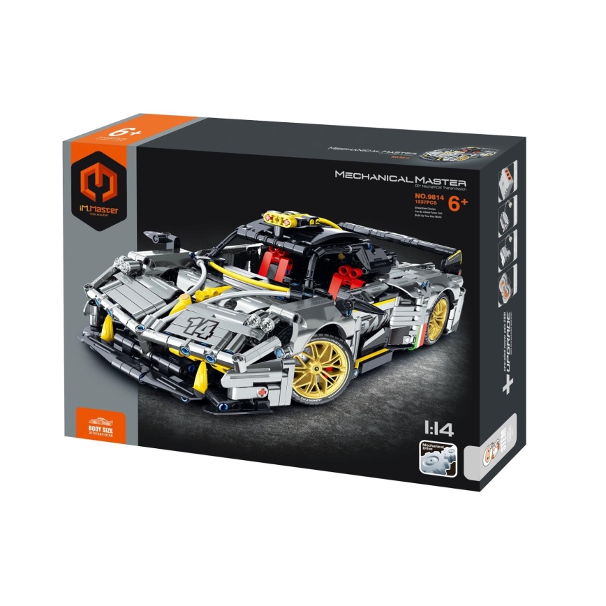 iM.Master - Car building kit with mechanical drive, 1,237 pieces