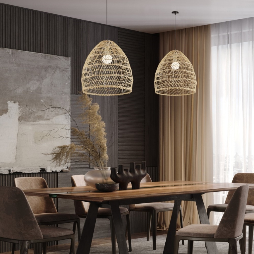 Pendant lamp on cord BOHO DELICADO 1xE27/40W/230V Ø 38 cm
