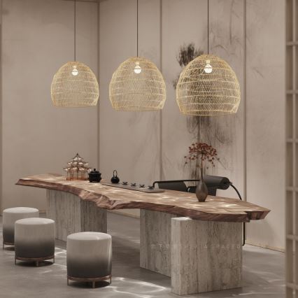 BOHO DELICADO Cable Pendant Light 1xE27/40W/230V Ø 60 cm