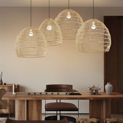 BOHO DELICADO Cable Pendant Light 1xE27/40W/230V Ø 60 cm