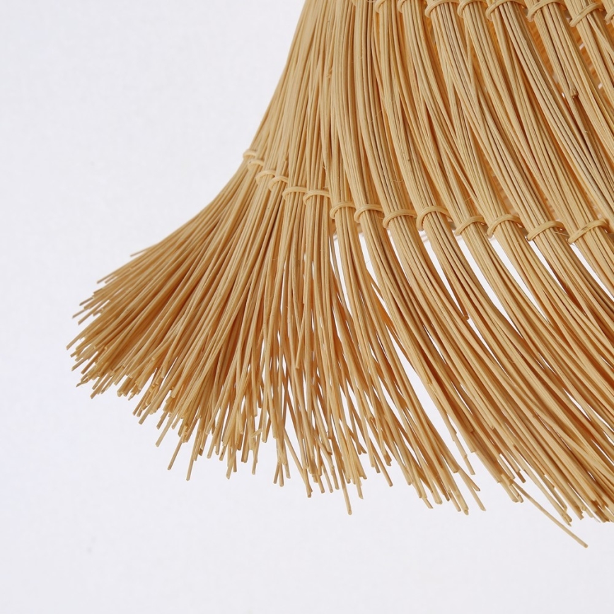 Chandelier on a string NATURALEZA 1xE27/40W/230V d. 45 cm rattan