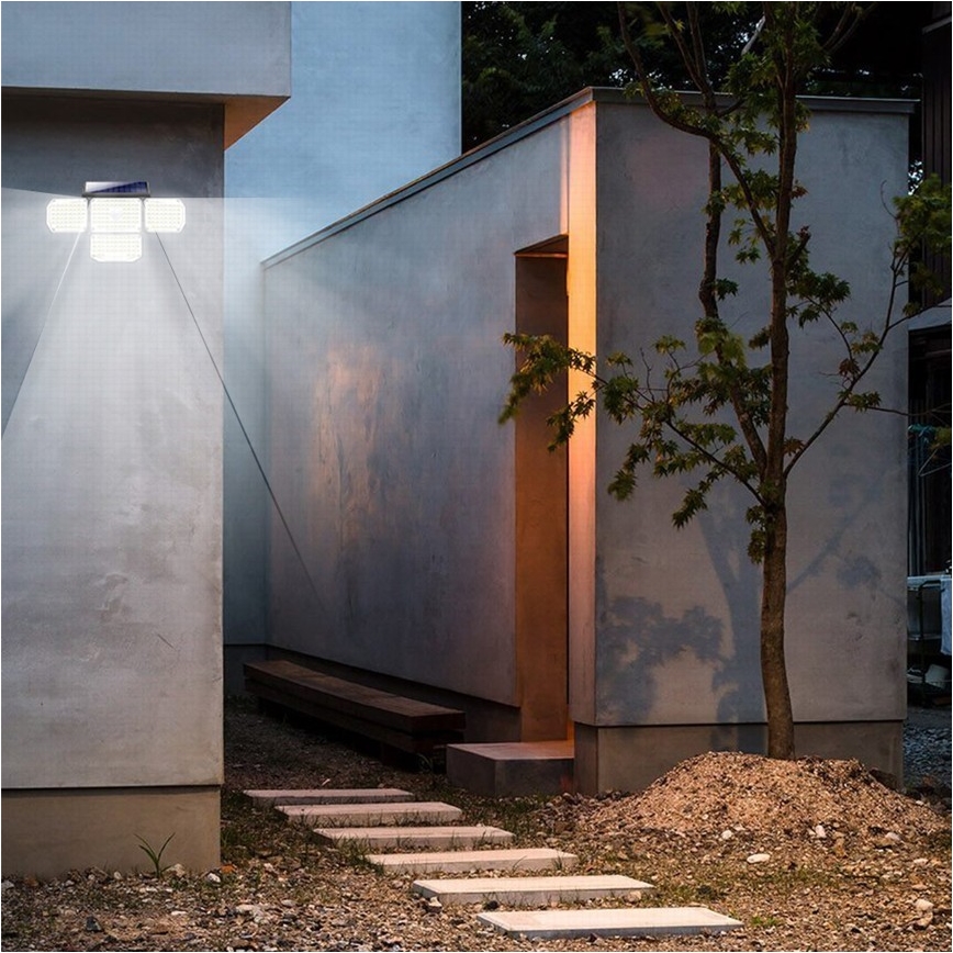 LED Solar wall light with a sensor LED/5W/5,5V IP65