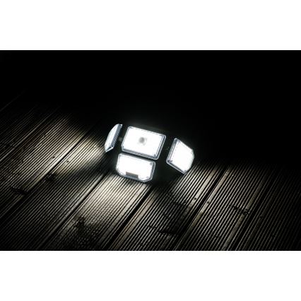 LED Solar wall light with a sensor LED/5W/5,5V IP65