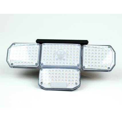 LED Solar wall light with a sensor LED/5W/5,5V IP65