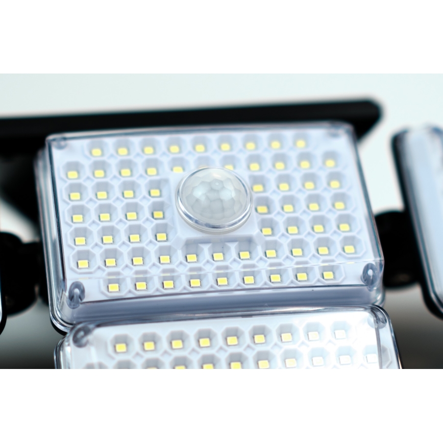 LED Solar wall light with a sensor LED/5W/5,5V IP65