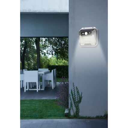 LED Solar wall light with a sensor LED/3W/5,5V IP65