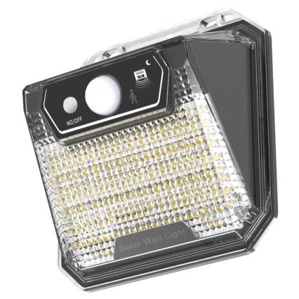 LED Solar wall light with a sensor LED/3W/5,5V IP65