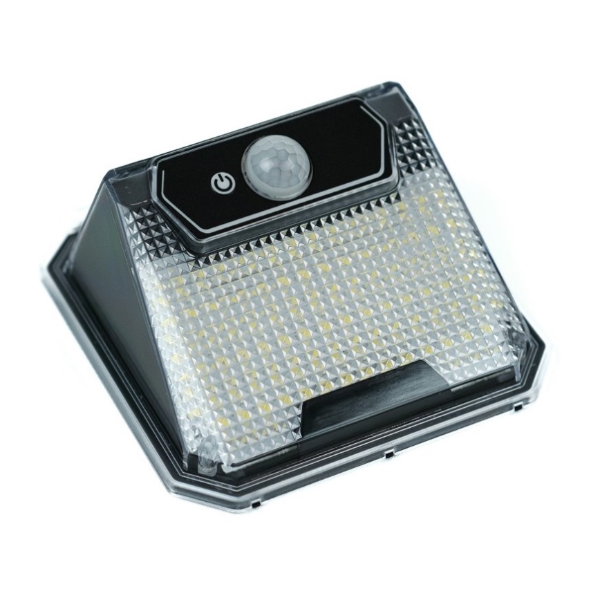 LED Solar wall light with a sensor LED/3W/5,5V IP65