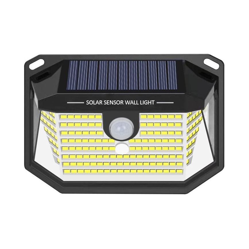 LED Solar wall light with a sensor LED/4W/5,5V IP65