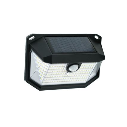LED Solar wall light with a sensor LED/4W/5,5V IP65