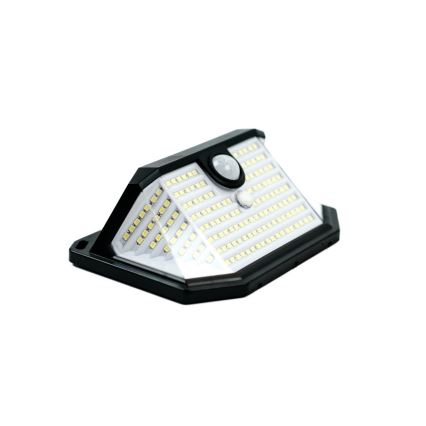 LED Solar wall light with a sensor LED/4W/5,5V IP65