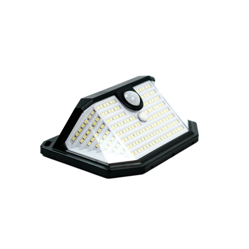 LED Solar wall light with a sensor LED/4W/5,5V IP65