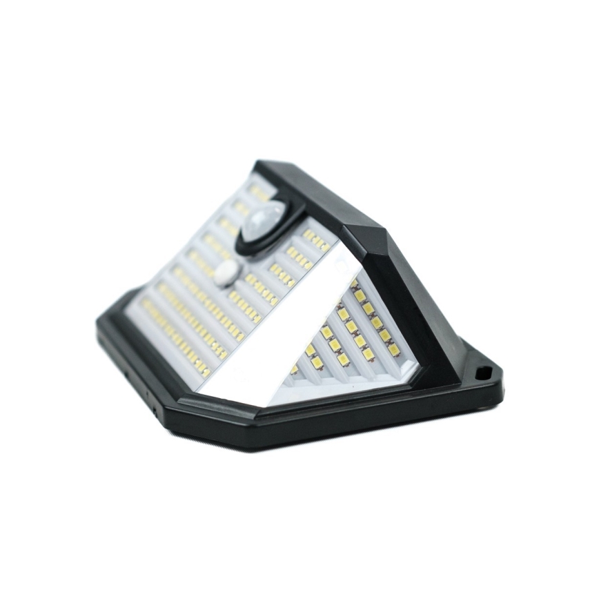 LED Solar wall light with a sensor LED/4W/5,5V IP65