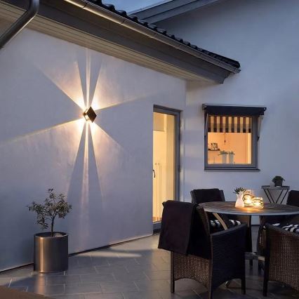 LED Solar wall light with a sensor LED/2W/5V IP54