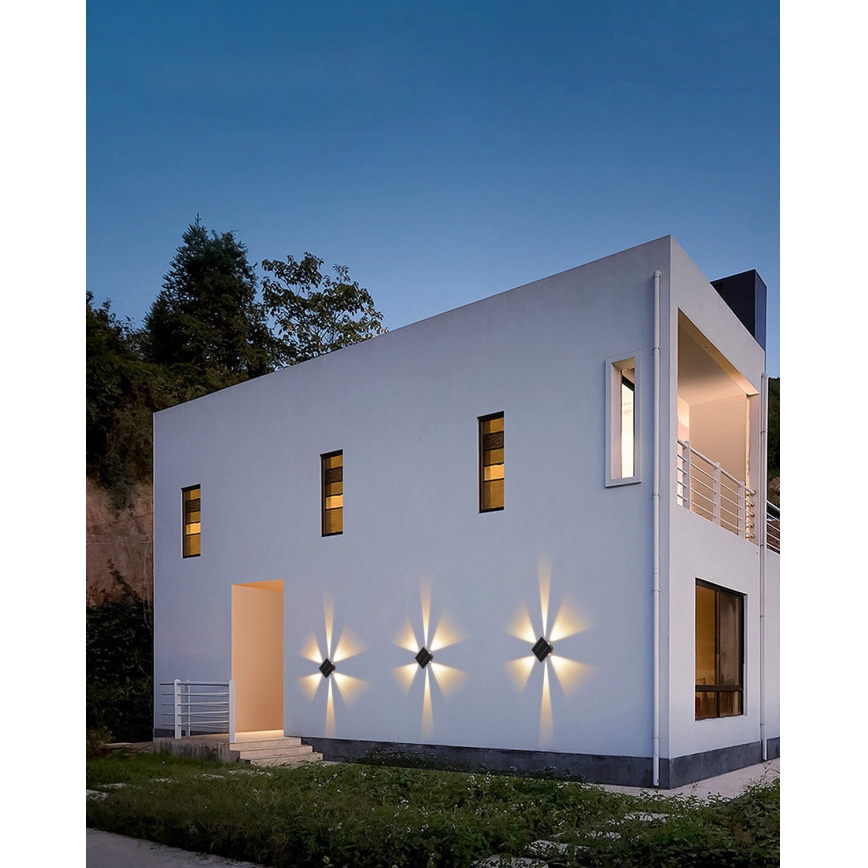LED Solar wall light with a sensor LED/2W/5V IP54