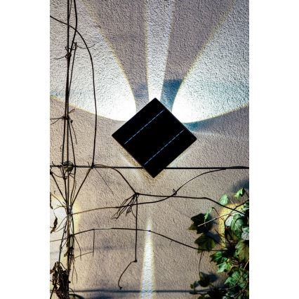 LED Solar wall light with a sensor LED/2W/5V IP54