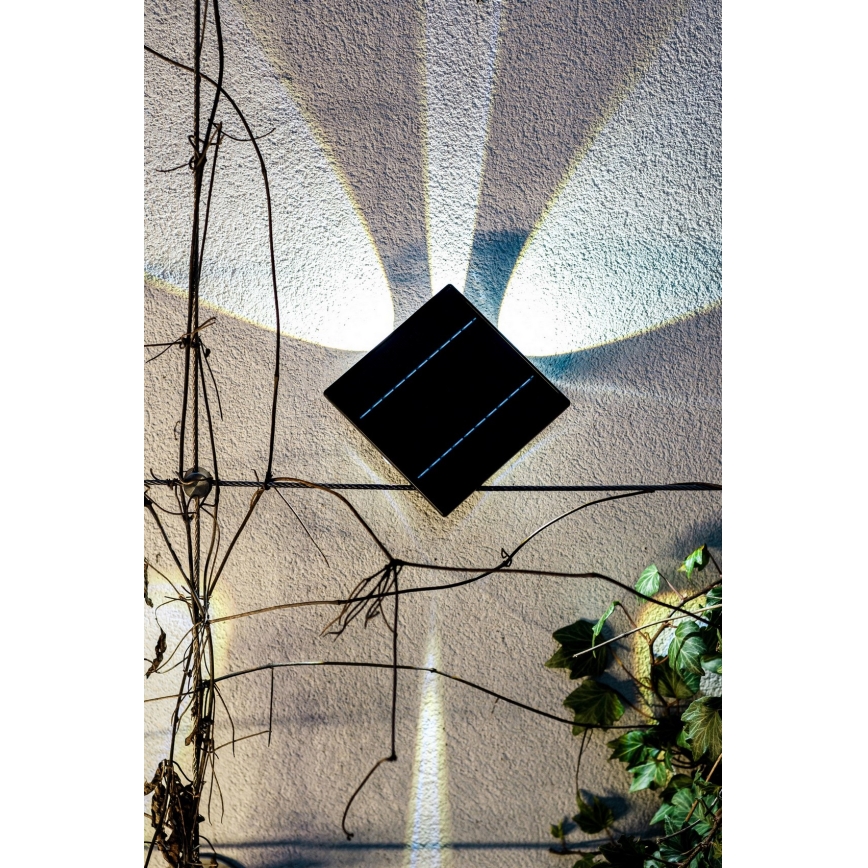 LED Solar wall light with a sensor LED/2W/5V IP54