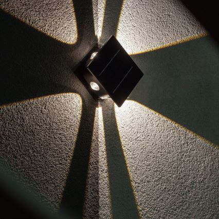 LED Solar wall light with a sensor LED/2W/5V IP54