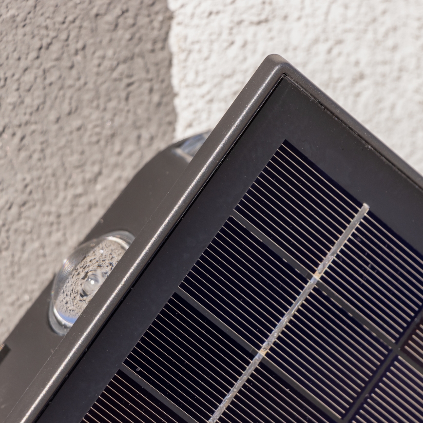 LED Solar wall light with a sensor LED/2W/5V IP54