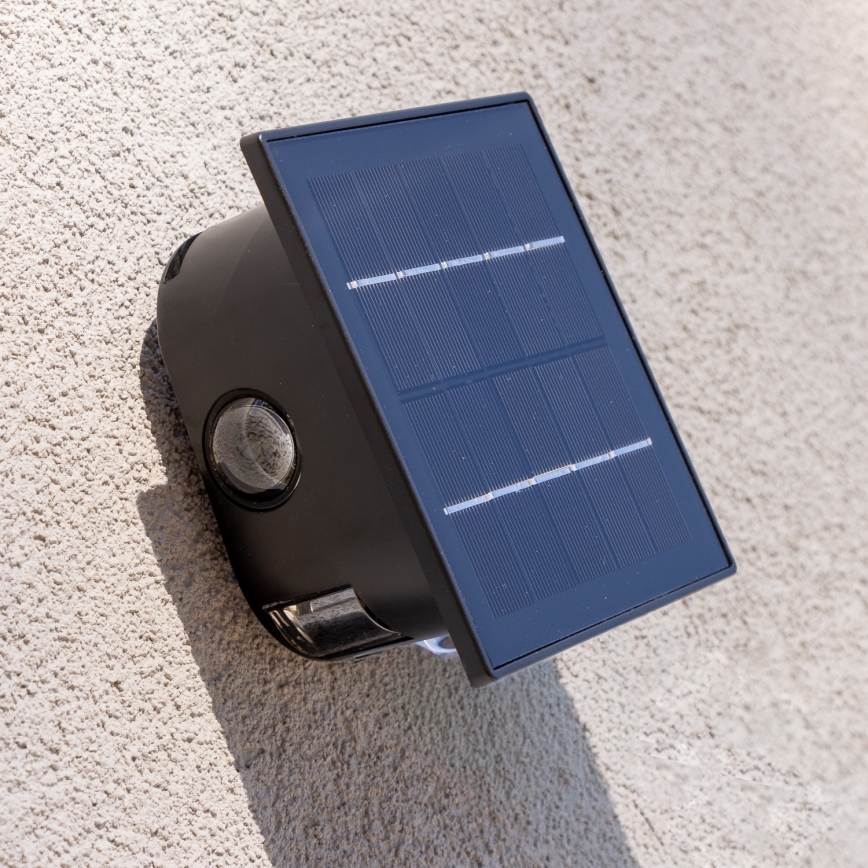 LED Solar wall light with a sensor LED/2W/5V IP54