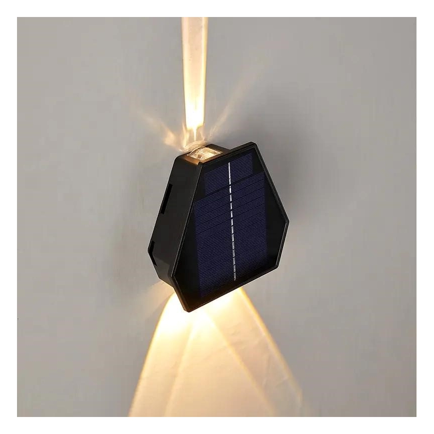 LED Solar wall light with a sensor LED/2W/5V IP54