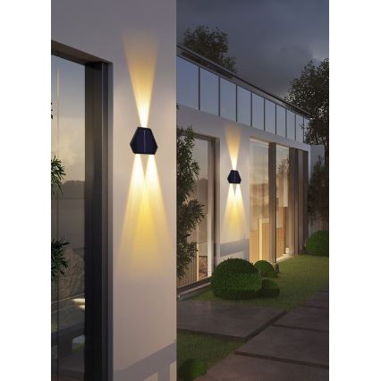 LED Solar wall light with a sensor LED/2W/5V IP54