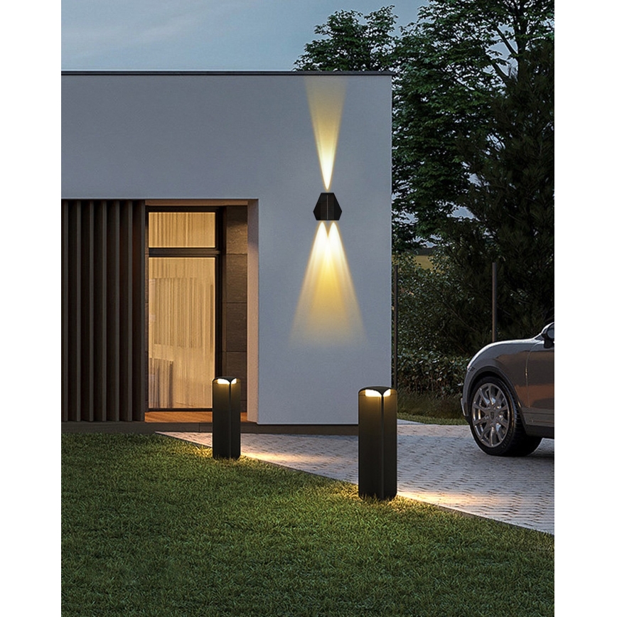 LED Solar wall light with a sensor LED/2W/5V IP54