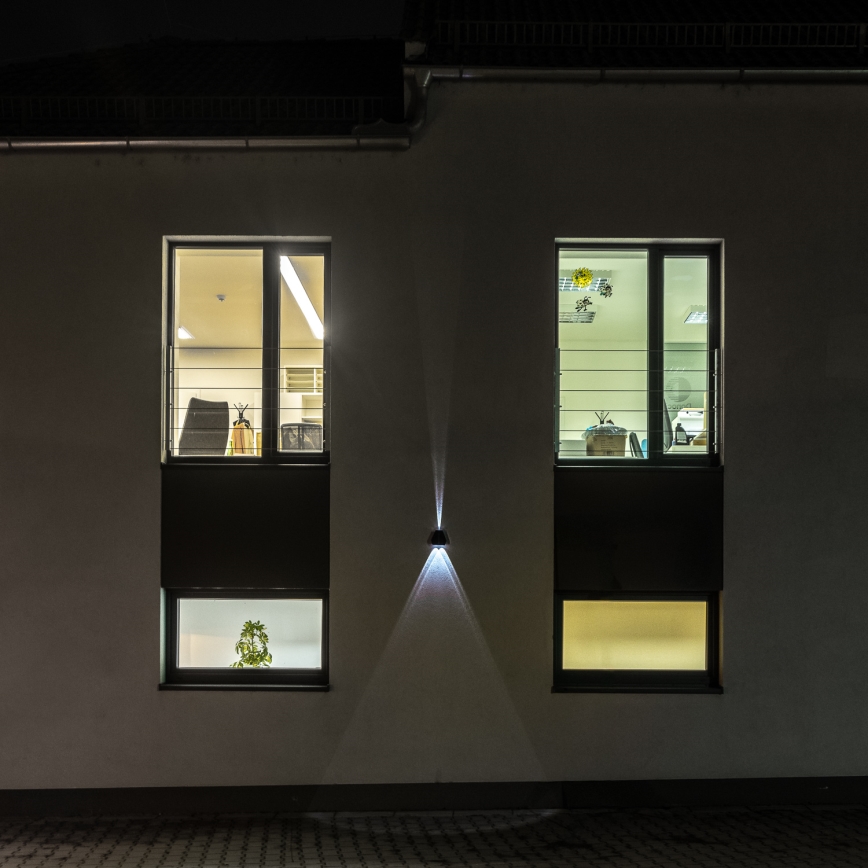 LED Solar wall light with a sensor LED/2W/5V IP54