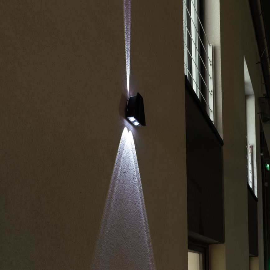 LED Solar wall light with a sensor LED/2W/5V IP54