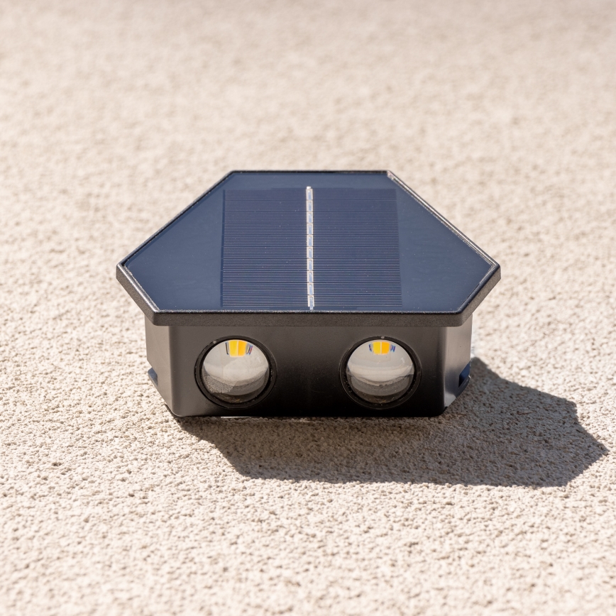 LED Solar wall light with a sensor LED/2W/5V IP54