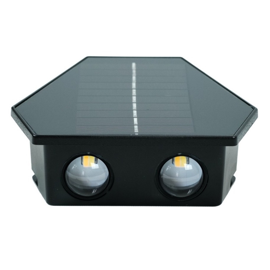 LED Solar wall light with sensor LED/2W/5V IP54 1300 mAh