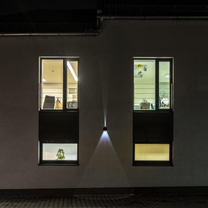 LED Solar wall light with sensor LED/2W/5V IP54 1300 mAh