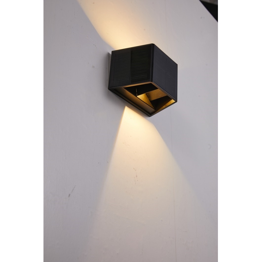 LED Solar wall light with a sensor LED/2W/5V IP54