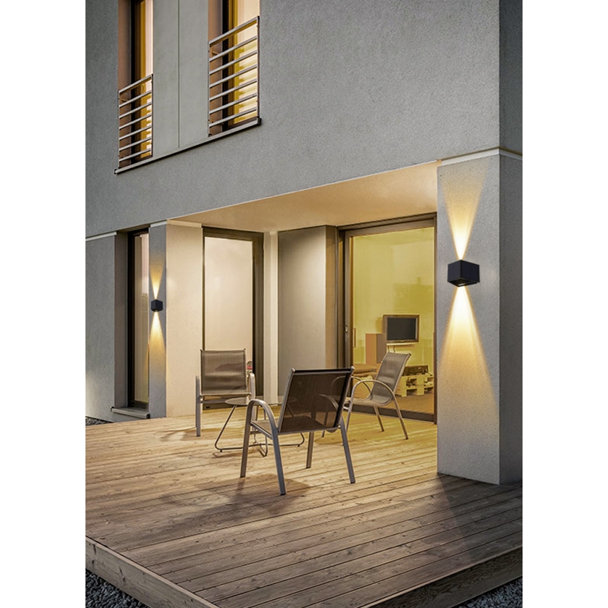 LED Solar wall light with a sensor LED/2W/5V IP54