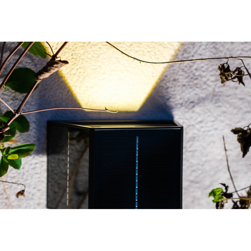 LED Solar wall light with a sensor LED/2W/5V IP54