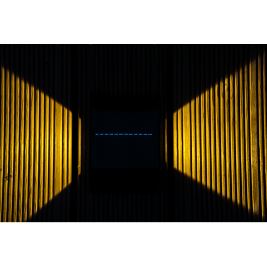 LED Solar wall light with a sensor LED/2W/5V IP54