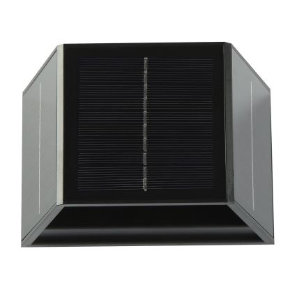 LED Solar wall light with sensor LED/2W/5V IP54 1300 mAh