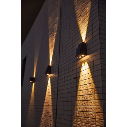 LED Solar wall light with a sensor LED/2W/5V IP54