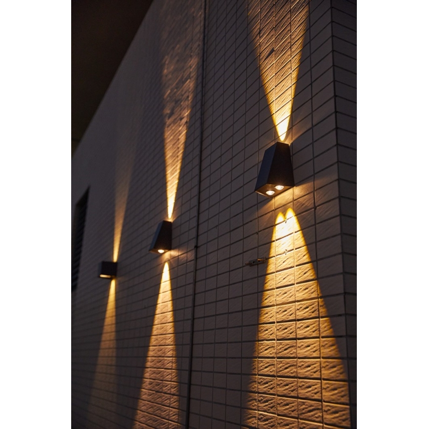 LED Solar wall light with a sensor LED/2W/5V IP54