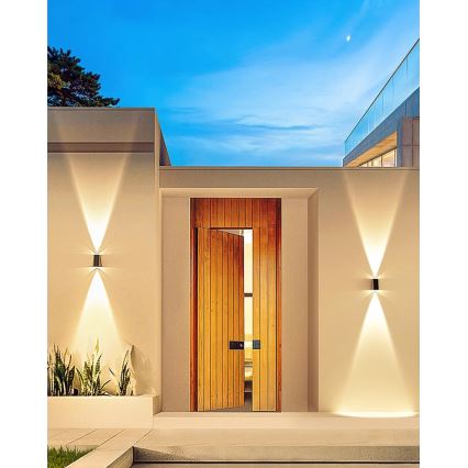 LED Solar wall light with a sensor LED/2W/5V IP54